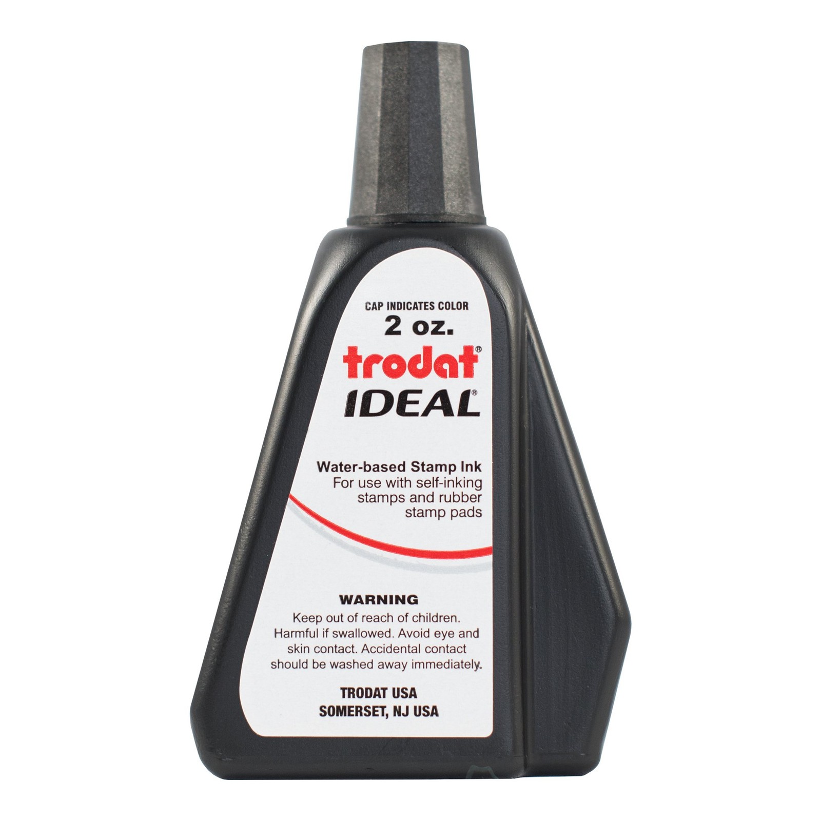 Trodat 52734 Premium Black Stamp Ink Refill 2Oz For Self Inking Stamps