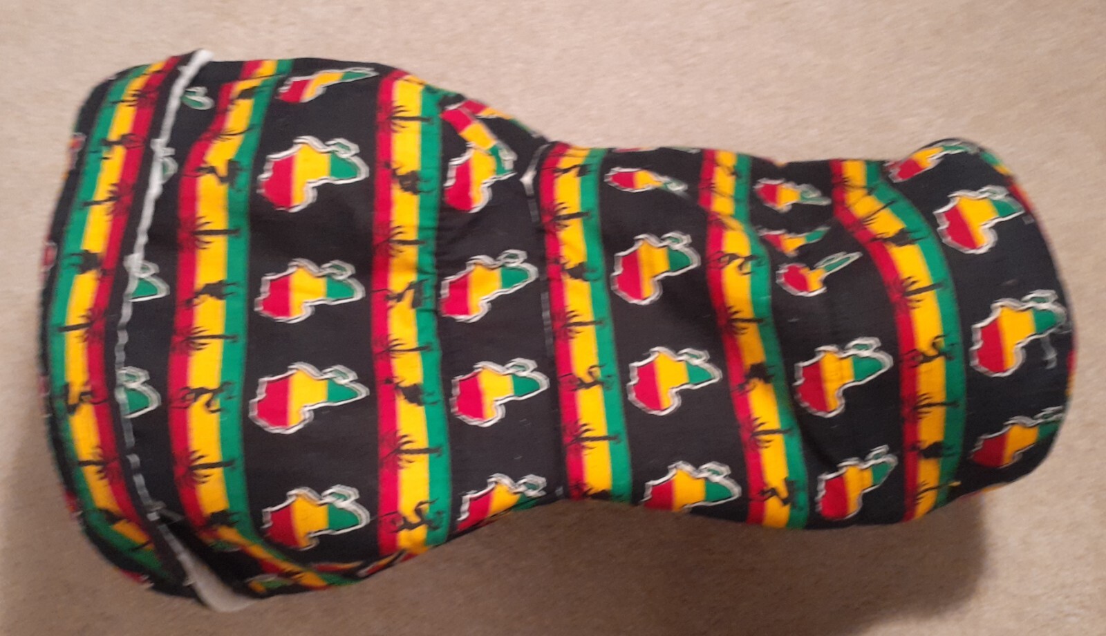 Djembe African Drum Case Bag Backpack About 23" deep 12" Top 9" Bottom