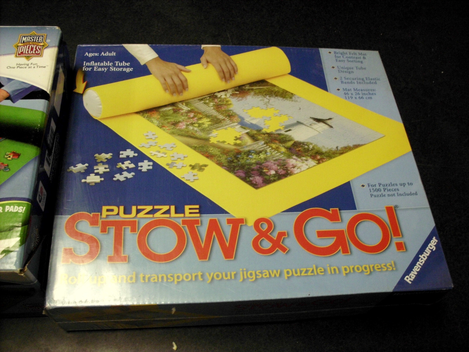 PUZZLE ROLL UP MAT MASTER PIECES & PUZZLE STOW & GO MAT NEW RAVENSBURGER