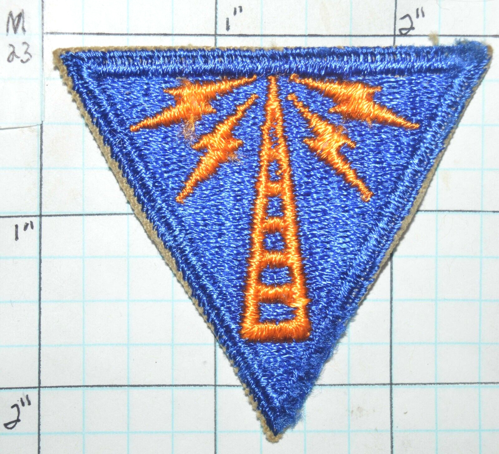 US ARMY AIR FORCE AFF RADIO SPECIALIST OPERATOR COMMUNICATIONS VINTAGE PATCH