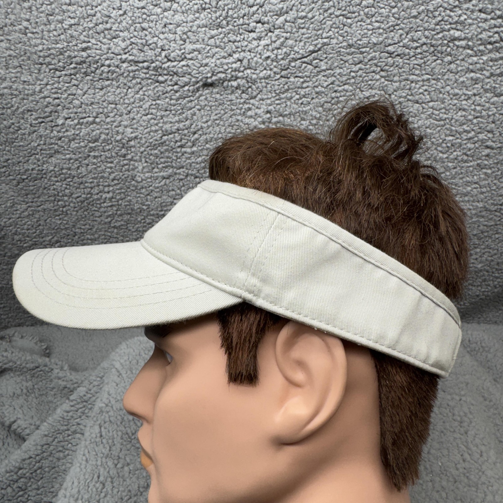 Masters Hat Visor Strap Back Mens One Size Beige Golf Augusta American Needle