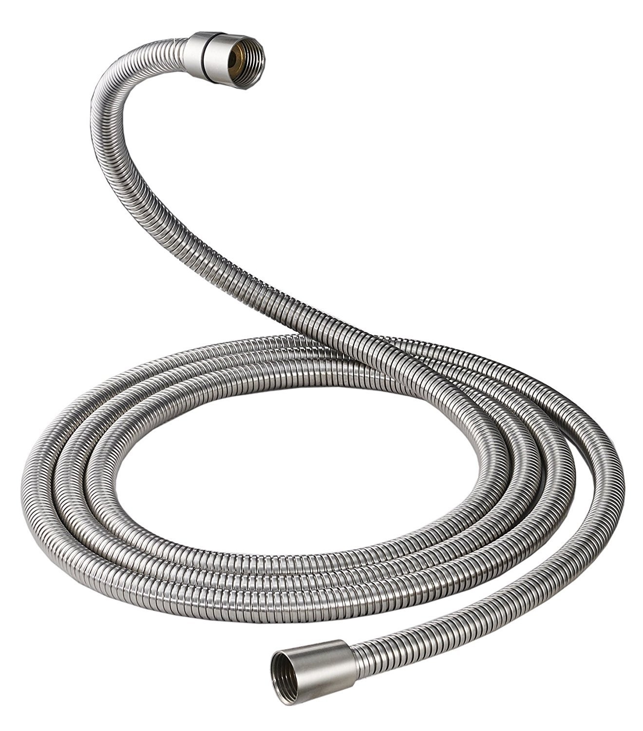 100 Inch Replacement Handheld Shower Hose Brushed Nickel