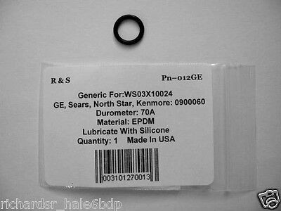 Whirlpool,Sears,GE,North Star,WS03X10024, 0900060,O-Ring / R&S 012GE/ EPDM Mat.