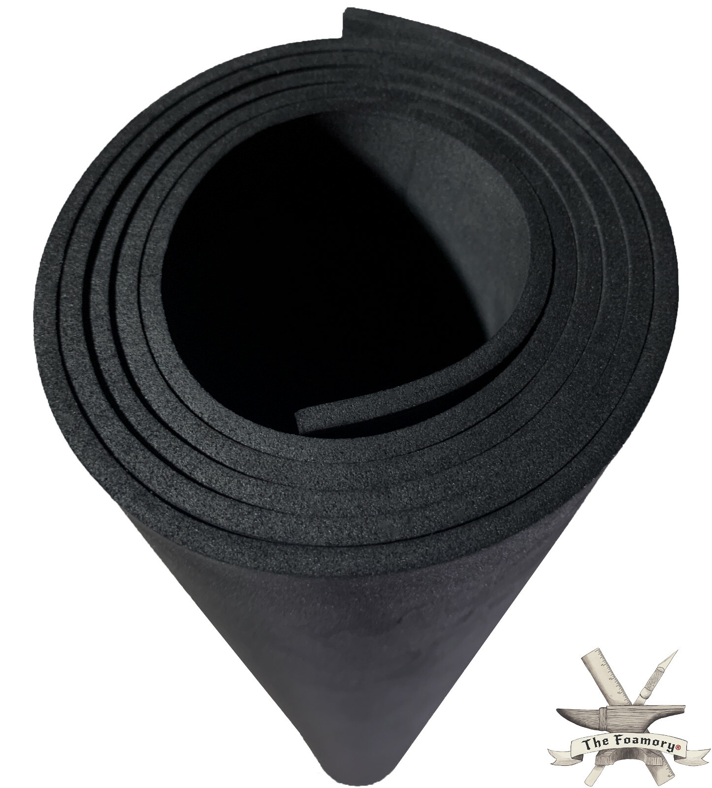 4mm EVA Foam Cosplay Black 35 x 59 inch Sheet Ultra High Density *Free Shipping
