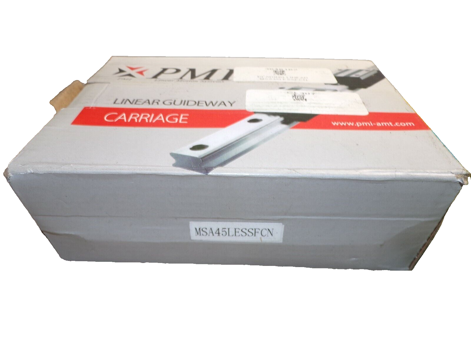 NEW PMI MSA45LESSFCN LINEAR SLIDE GUIDEWAY CARRIAGE