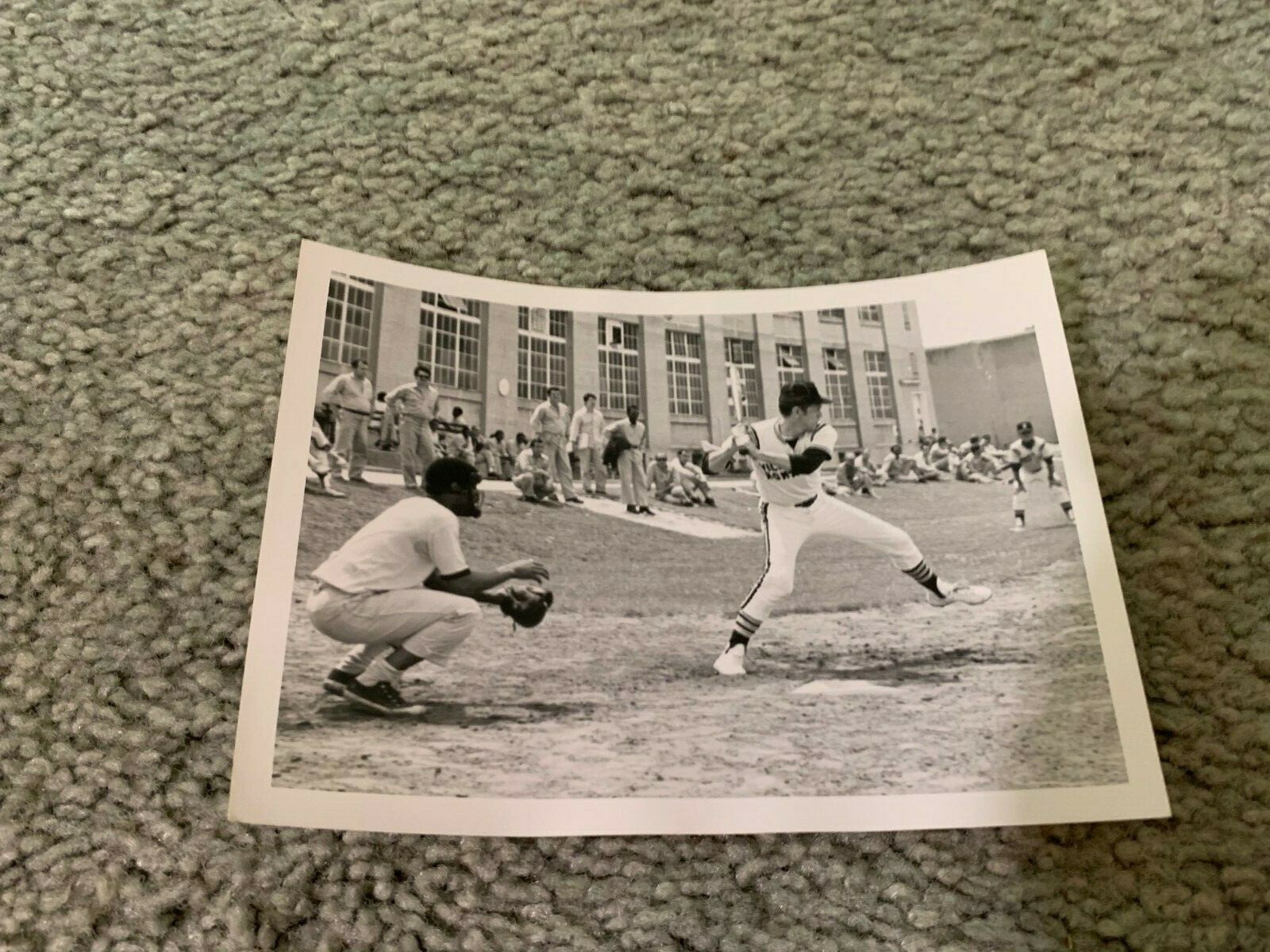 1972 Milwaukee Mets ASA Fast Pitch Softball Jim Smul Batting Photo