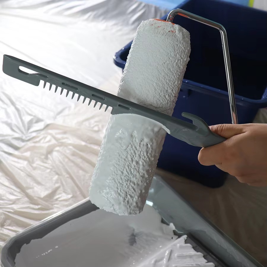 Paint Cleaner Stirrer Can Opener Bucket Roller Scraper Brush Multi-functional