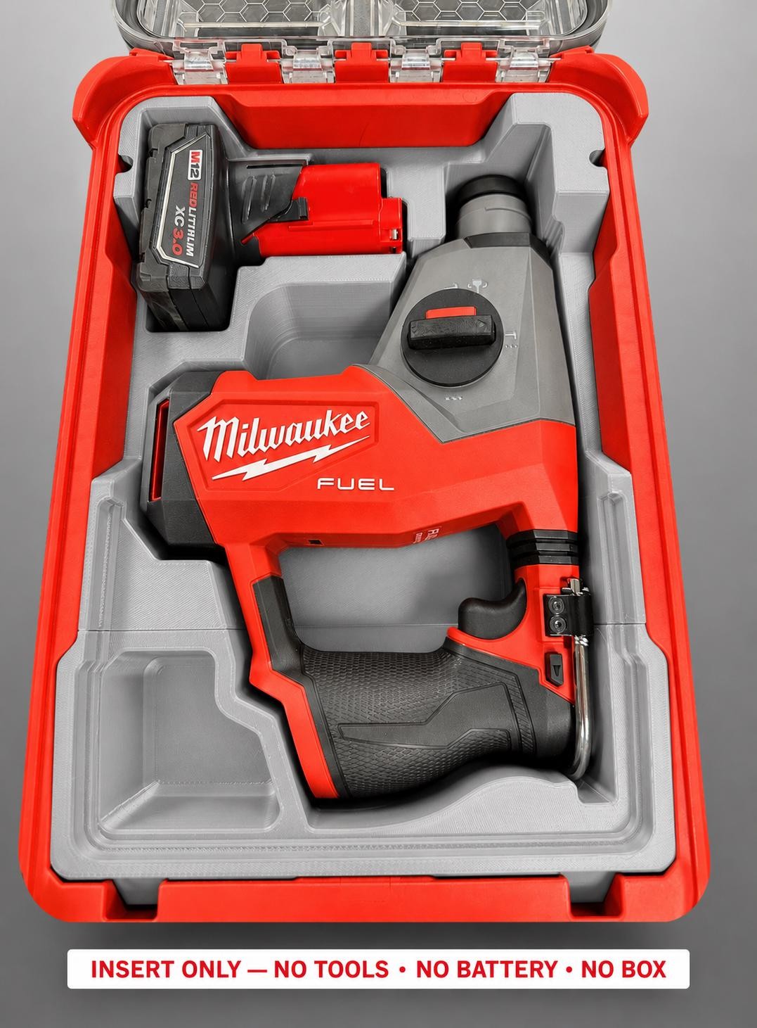 Milwaukee Packout Insert for M12 FUEL 12V 5/8 in. SDS-Plus Rotary Hammer