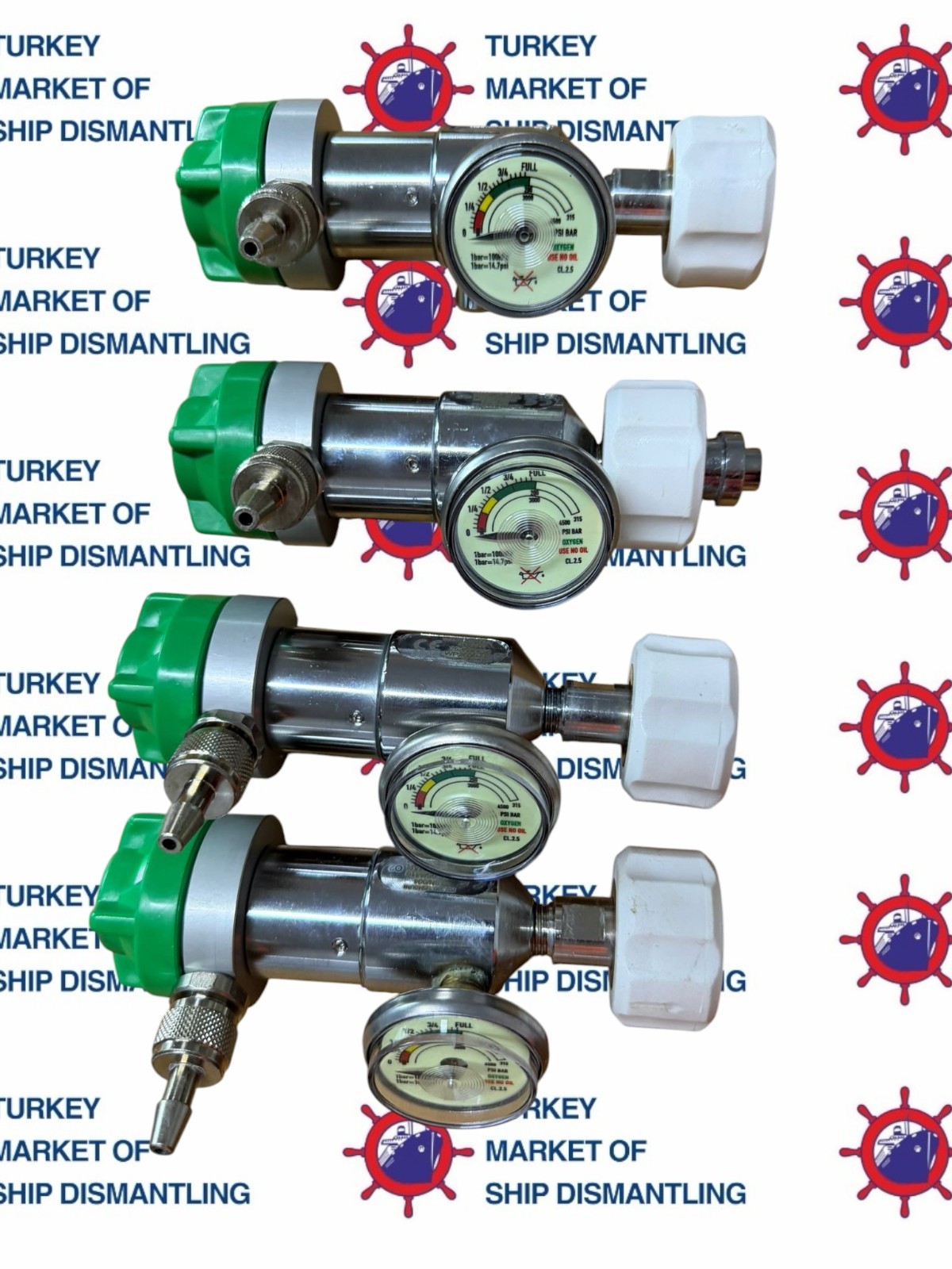 RO.300.12240UNI OXYGEN REGULATOR WP 200 BAR SAN O SUB