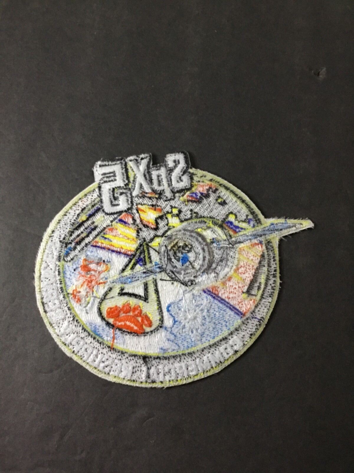 Commercial Resupply Services SpX5 NASA Cloth Patch