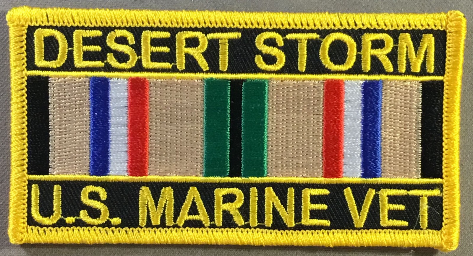 USMC Marine Vet Operation Desert Storm Ribbon Licensed patch