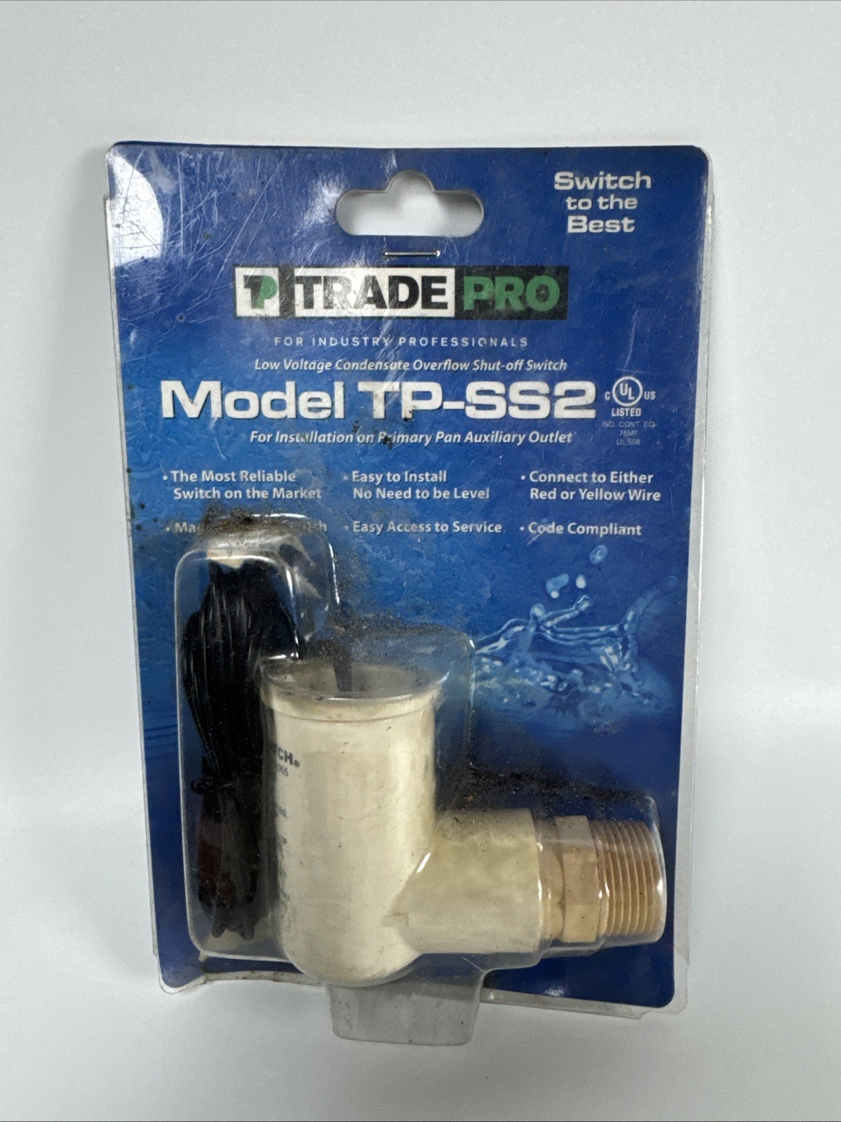 Trade Pro By RectorSeal TP-SS2 Low Voltage Condensate Overflow Shut Off Switch