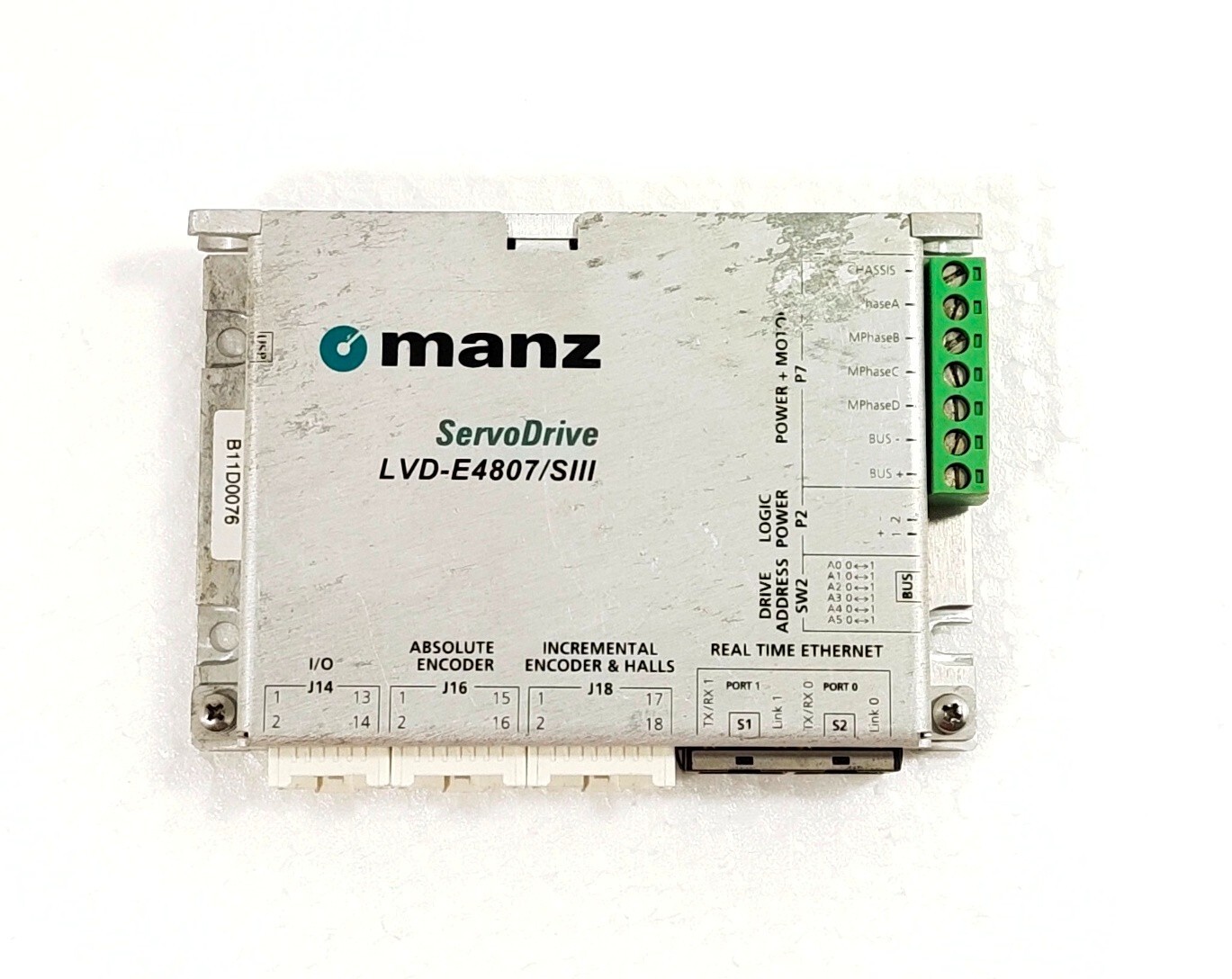 MANZ SERVODRIVE LVD-E4807/SIII MODULE