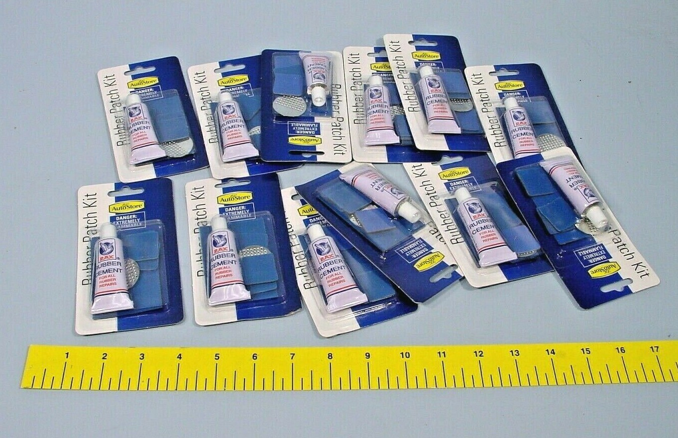 *Lot of 12 The Auto Store LA036C-US-01-13 Rubber Patch Kit