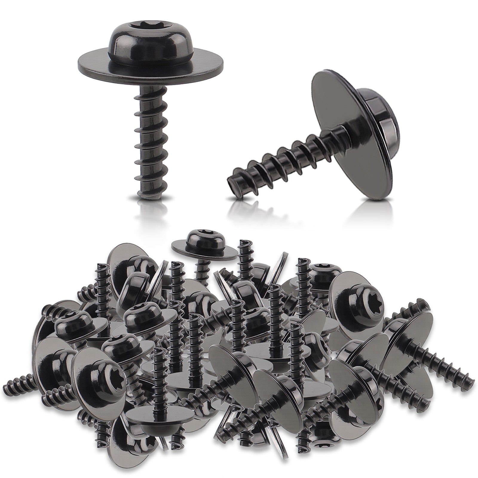 11548270 30X Bolt Fender Liner Screw For Chevrolet Silverado 1500 2500 3500 HD