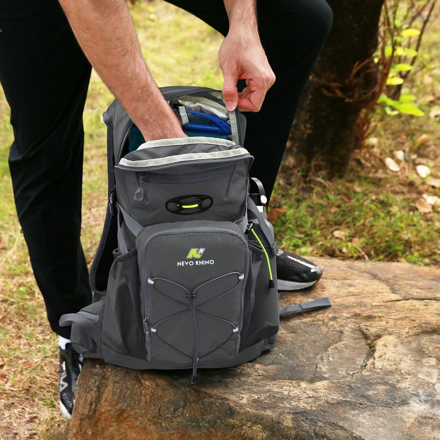 Hydration Backpack,18L Hiking Backpack w/ 3L Water Bladder|Multipurpose Backpack