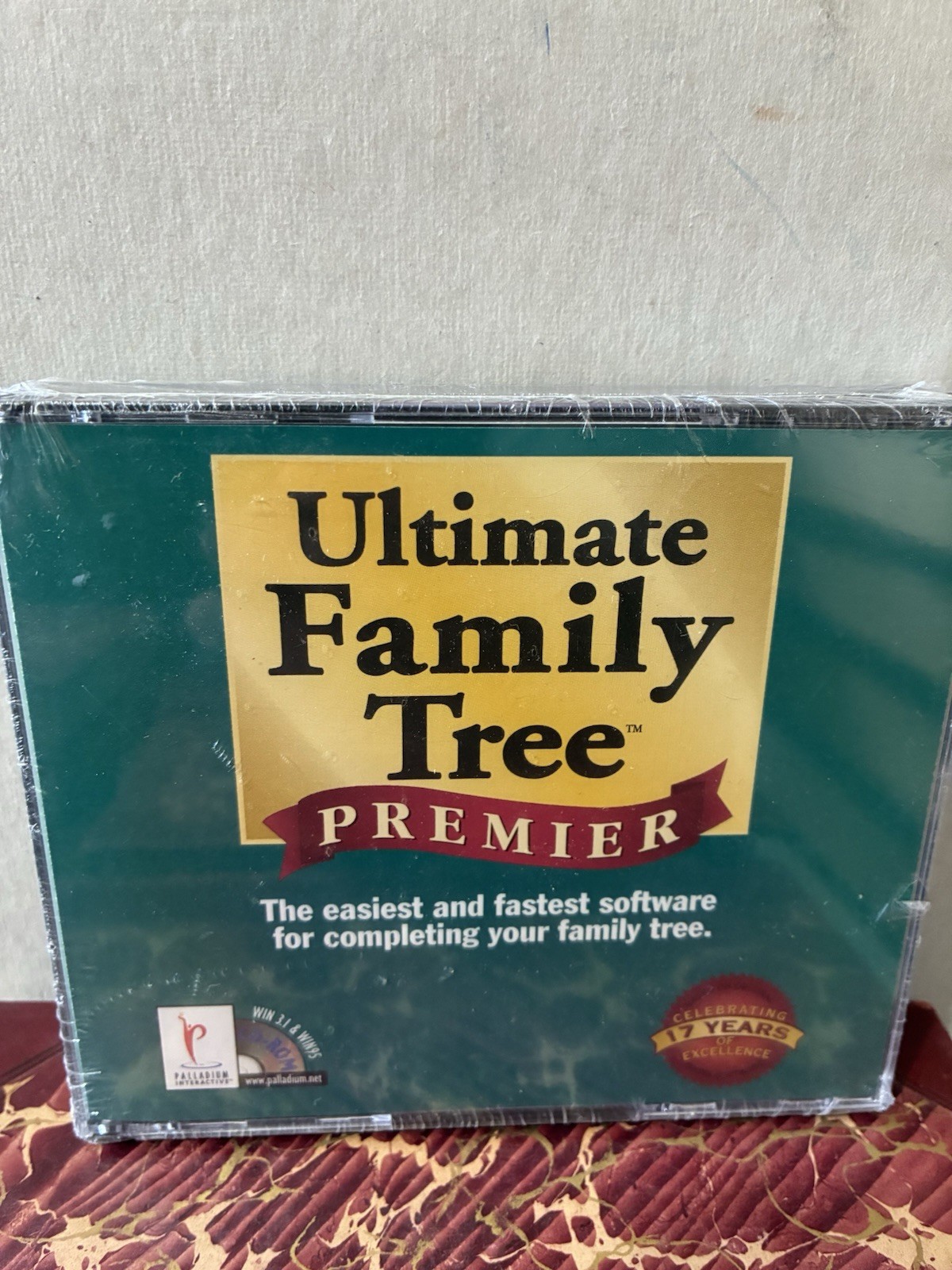 Ultimate Family Tree Premier Software (CD, 1998) Win 3.1 & Windows 95 BRAND NEW