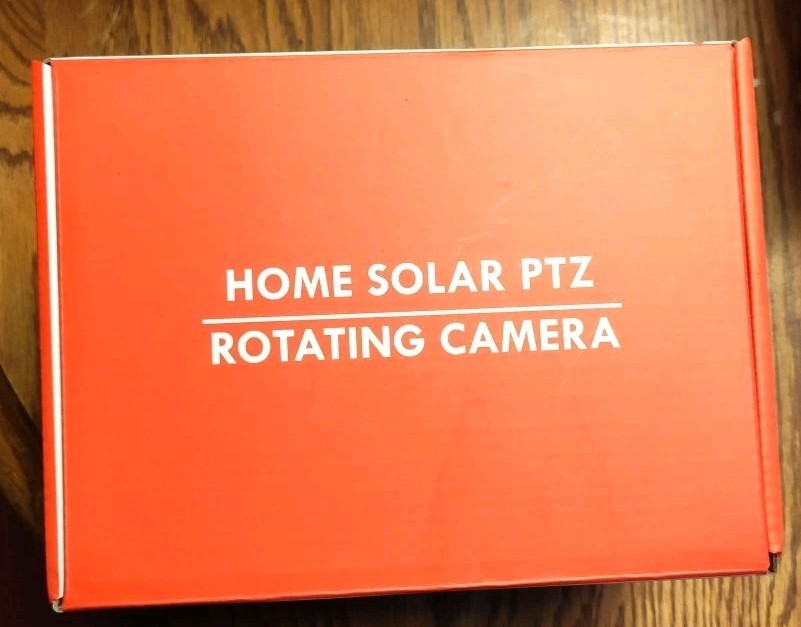 Home Solar PTZ Rotating Camera, Security Camera