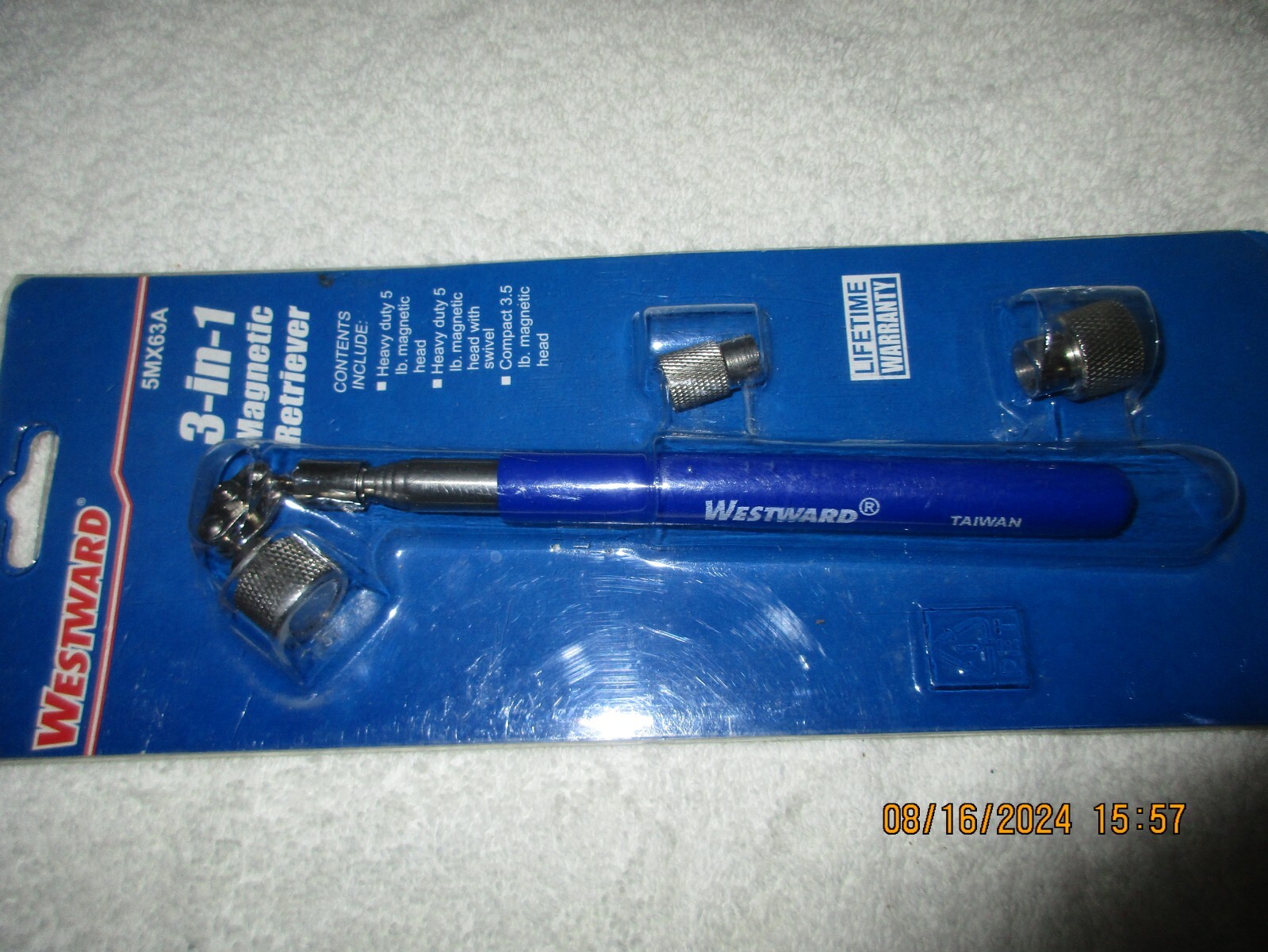 Westward 5mx63a 3-1 Magnetic Retriever