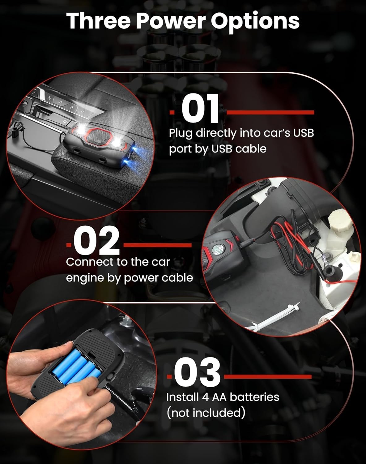 Multi-Use Ultrasonic Rodent Repellent with Dual-Sonic & Strobe Light Technology