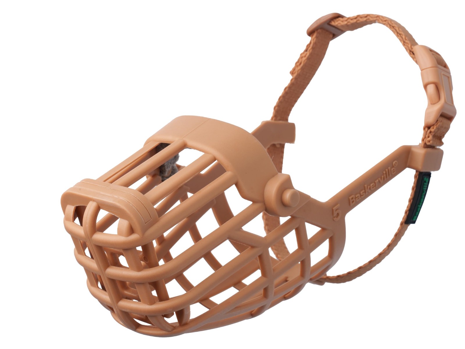Classic Basket Muzzle - Dog can Pant and Drink, Prevents Biting and Food Wast...
