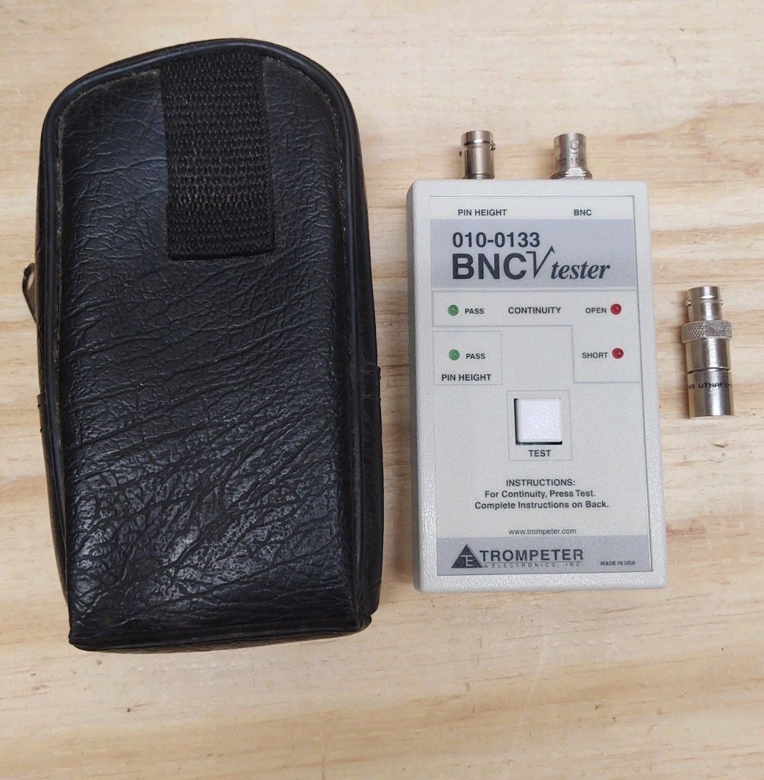 Trompeter 010-0133 BNC Tester In Case Works
