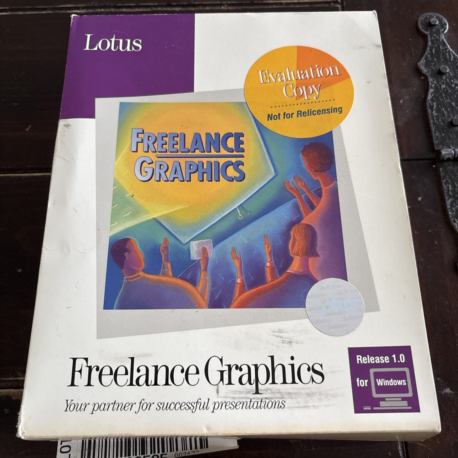 Lotus Freelance Graphics For Windows Software Evaluation Copy Release 1.0 NEW