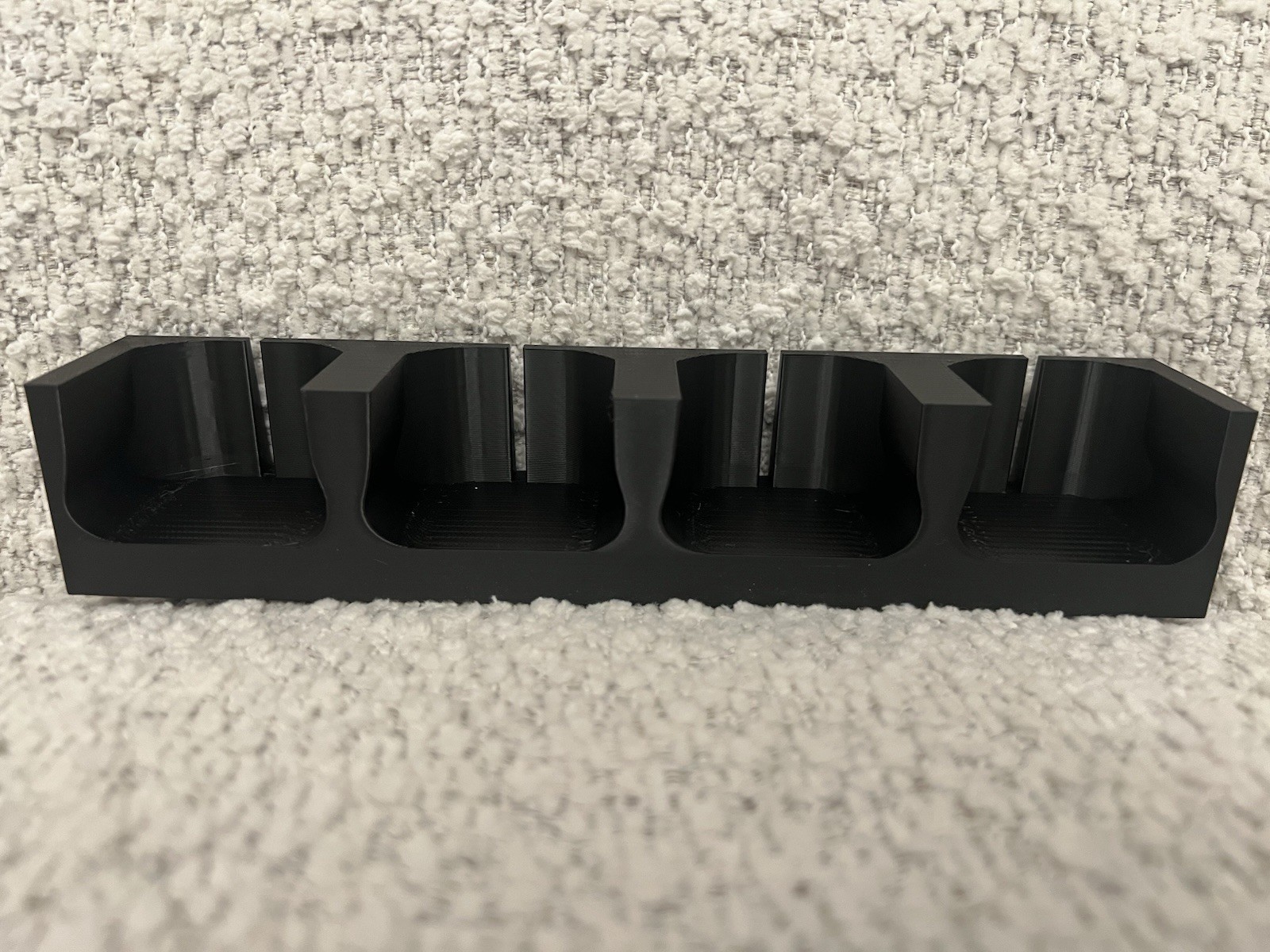 Nintendo Wii Remote Controller Display Stand Hold 4 w/ Silicone Cover 3D Printed