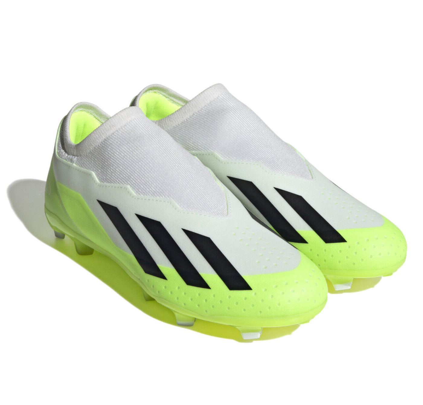 Adidas X Crazyfast.3 LL FG Laceless Soccer Cleats Shoes HQ4515 Men's Size 12