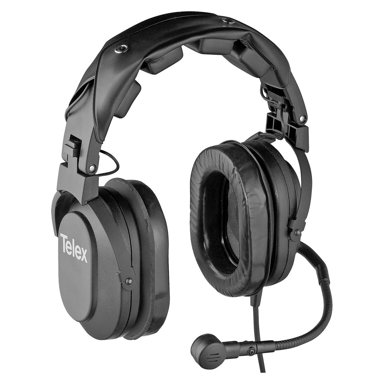 RTS/Telex HR-2 Double-ear Headset with A4F connector