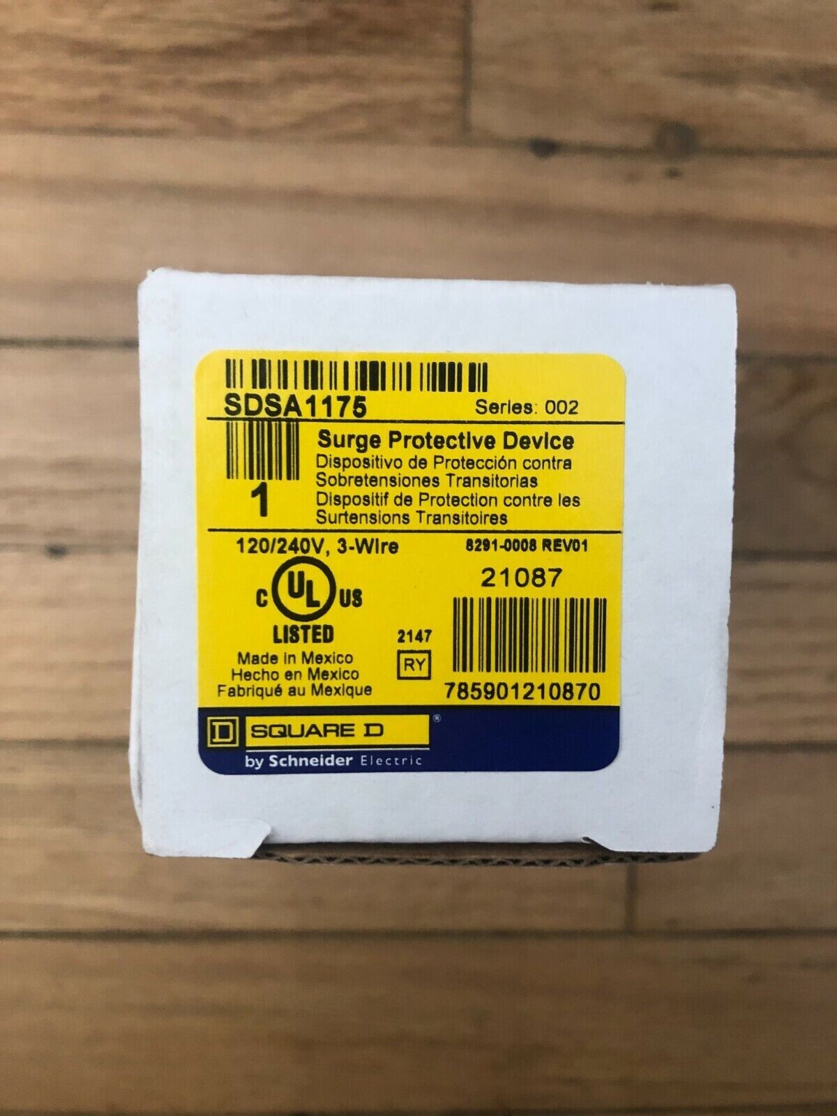 10 x SQUARE D SDSA1175 Whole Home House Surge Protection Device 120/240V new