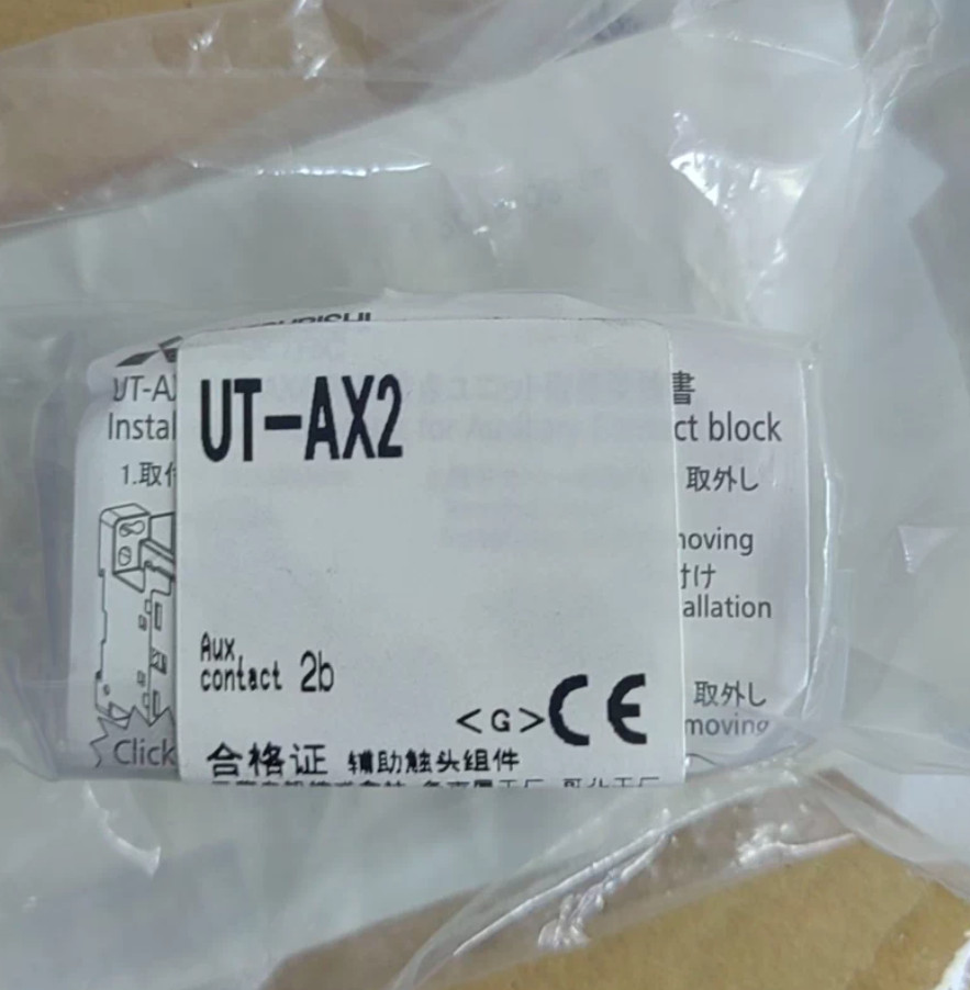 1PC NEW MITSUBISHI Auxiliary contact UT-AX2 2B #LL