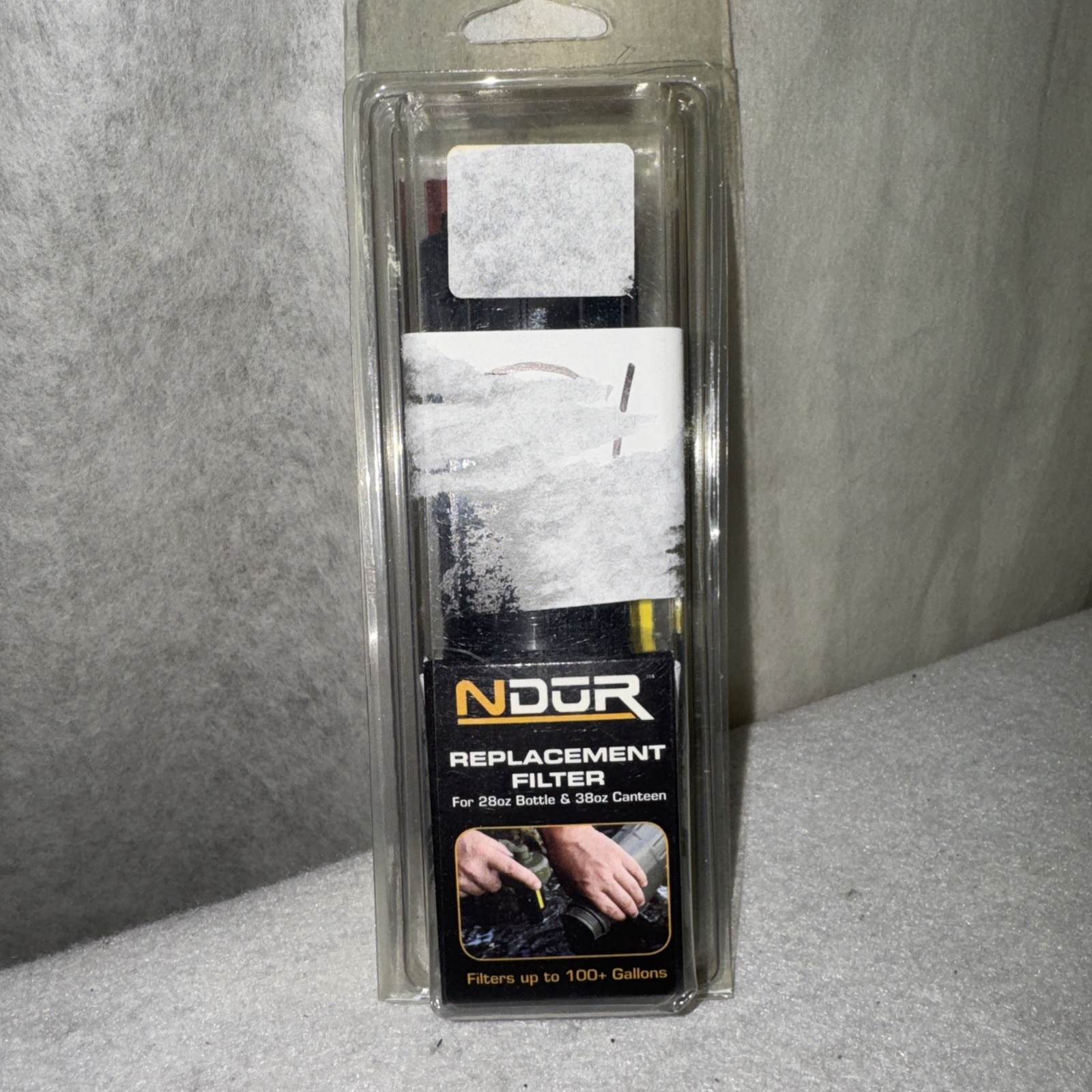 NDuR 52040 Replacement Filter for NDuR's 28oz Bottle & 38oz Canteen NEW