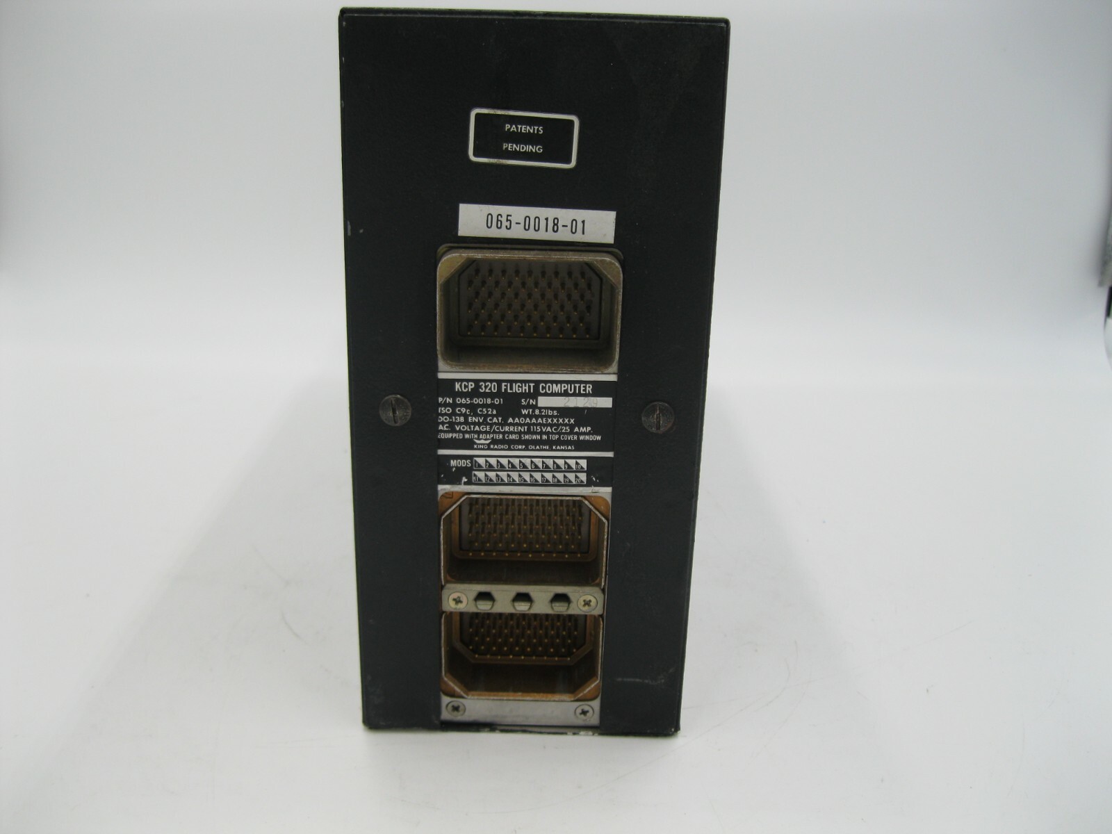 Bendix King KCP-320 Flight Computer 065-0018-01