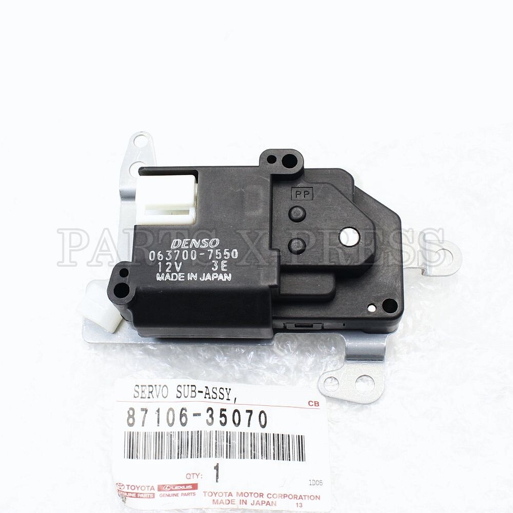 87106-35070 NEW GENUINE OEM TOYOTA 4RUNNER 1999-2002 DENSO DAMPER SERVO SUB ASSY