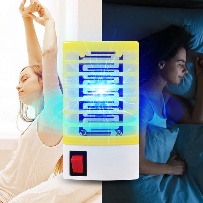 Bug Zapper, Fruit Flies Trap, Electric Mosquito & Fly Zapper/Killer Wall Plug in