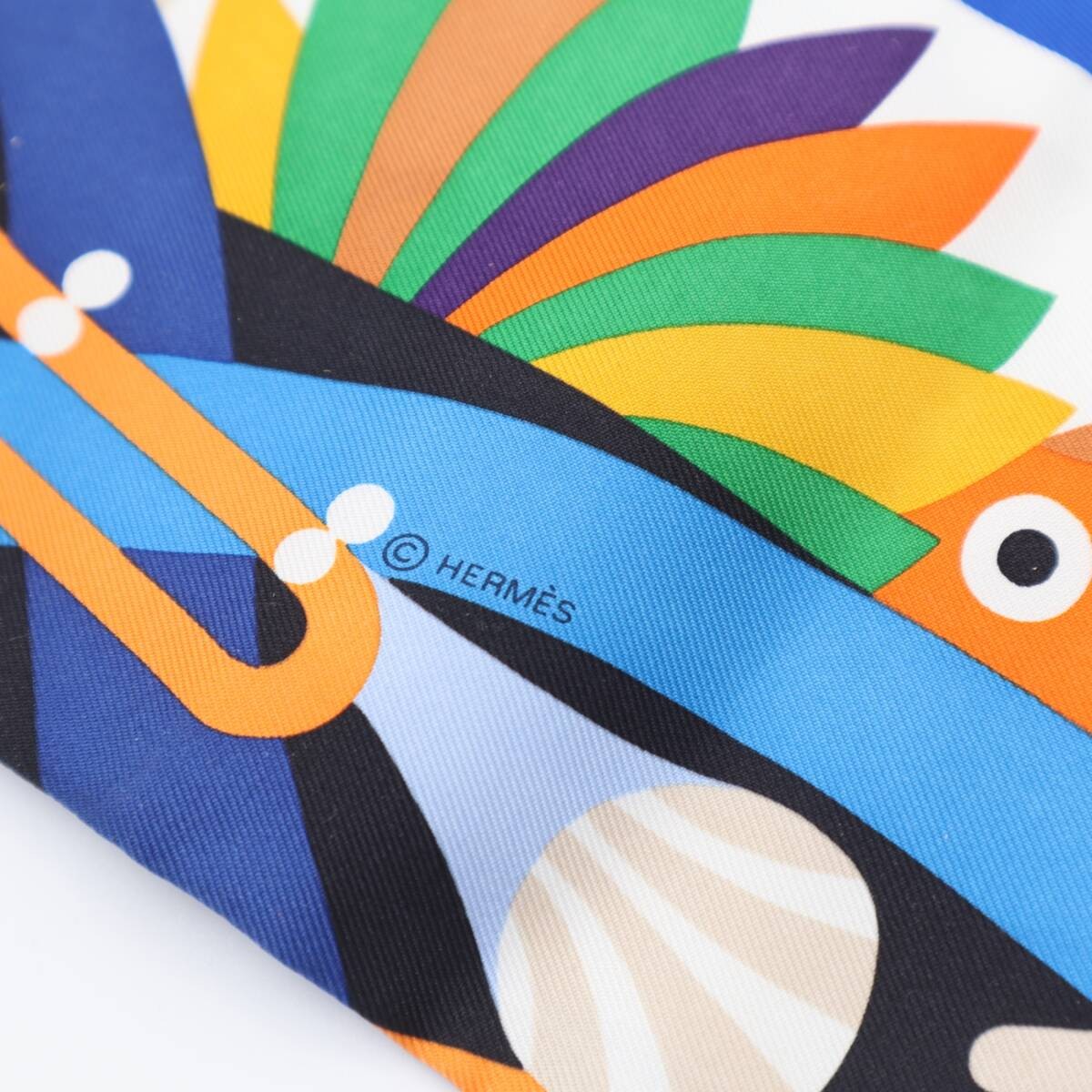 HERMES Twily Scarf Parade en Fanfare 32755