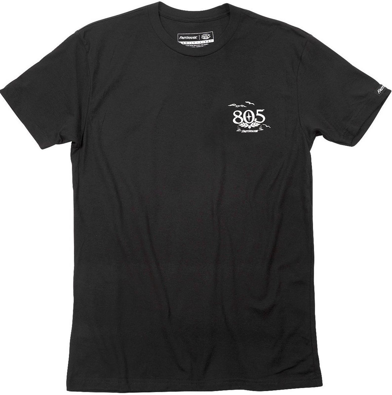Fasthouse 805 Dawn Patrol Mens Short Sleeve T-Shirt Black