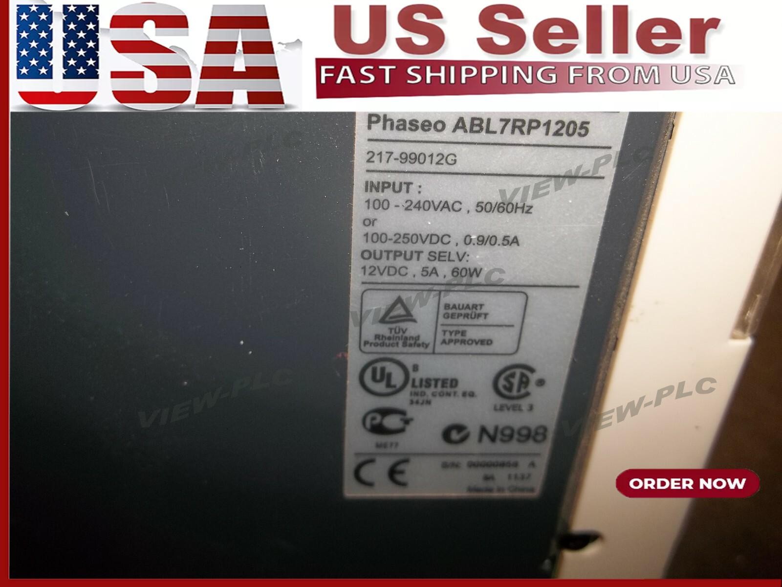 ABL7RP1205 POWER SUPPLY 100-240 VAC 50/60HZ (277-1) US Free TAX
