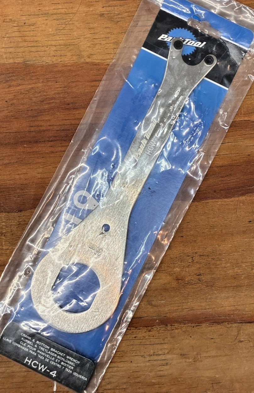 New Park Tool HCW-4 Crank and Bottom Bracket Wrench 36mm & Adj Cup Made in USA