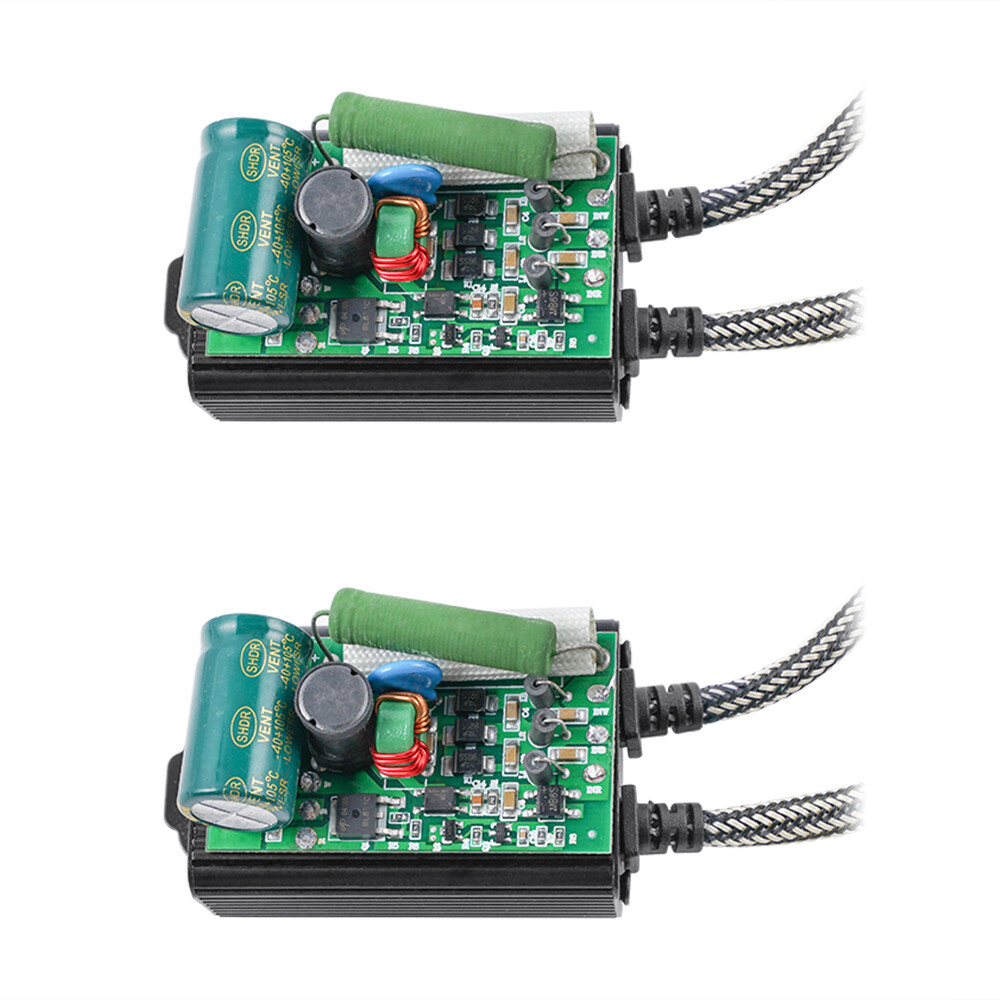 Pair HIR2 9012 LED Headlight Canbus Anti Flicker Decoder For Ram 1500 2500 3500