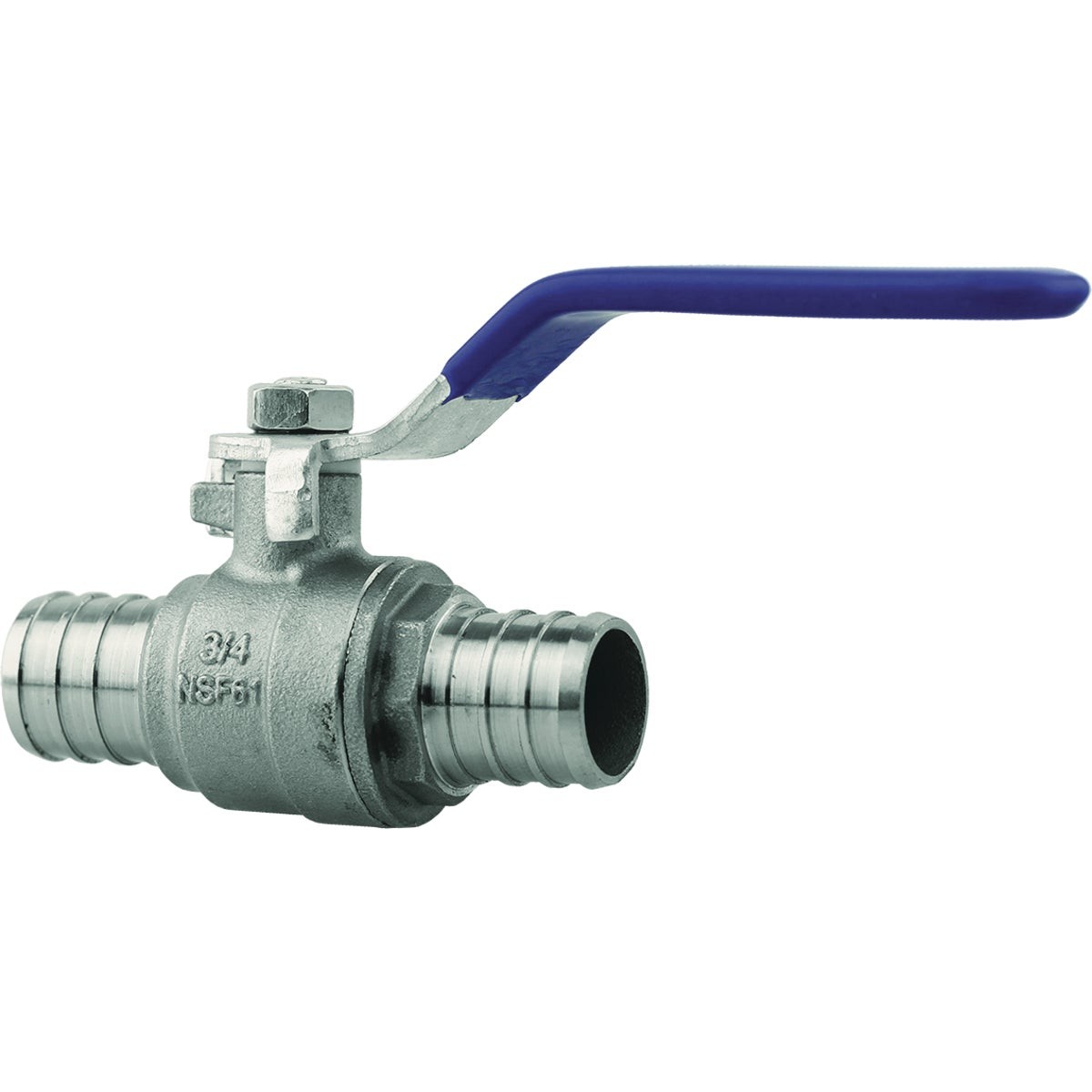Plumbeeze 3/4 In. Stainless Steel PEX Ball Valve PEBVSS-P07 PLUMBEEZE PEBVSS-P07