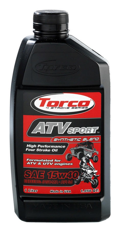 Torco Motor Oil - ATV Sport - 15W40 - Semi-Synthetic - 4 Stroke - 1 L - Each