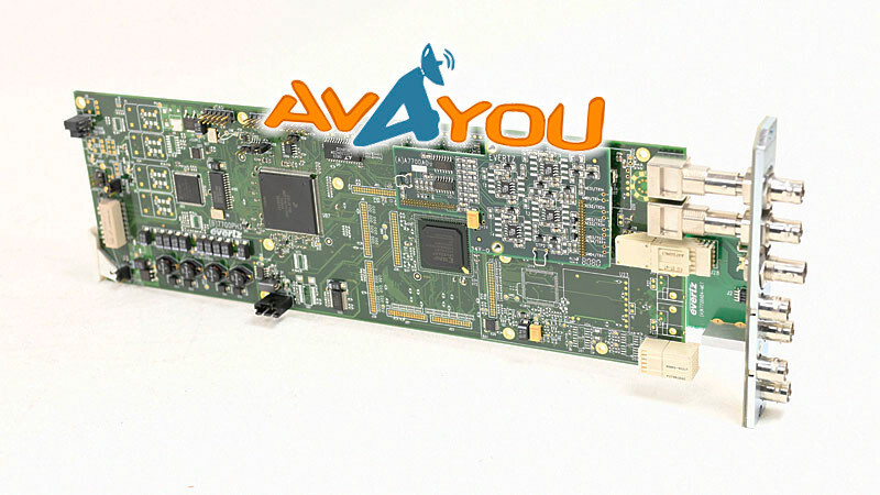 Evertz 7721AD4-HD HD-SDI Audio De-embedder with 4 unbalanced AES outputs +3RU