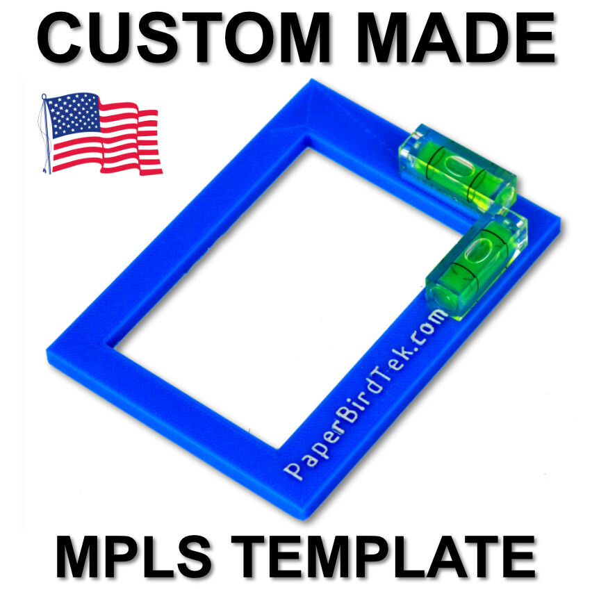 Low Voltage MPLS Mounting Bracket Template Pattern Guide