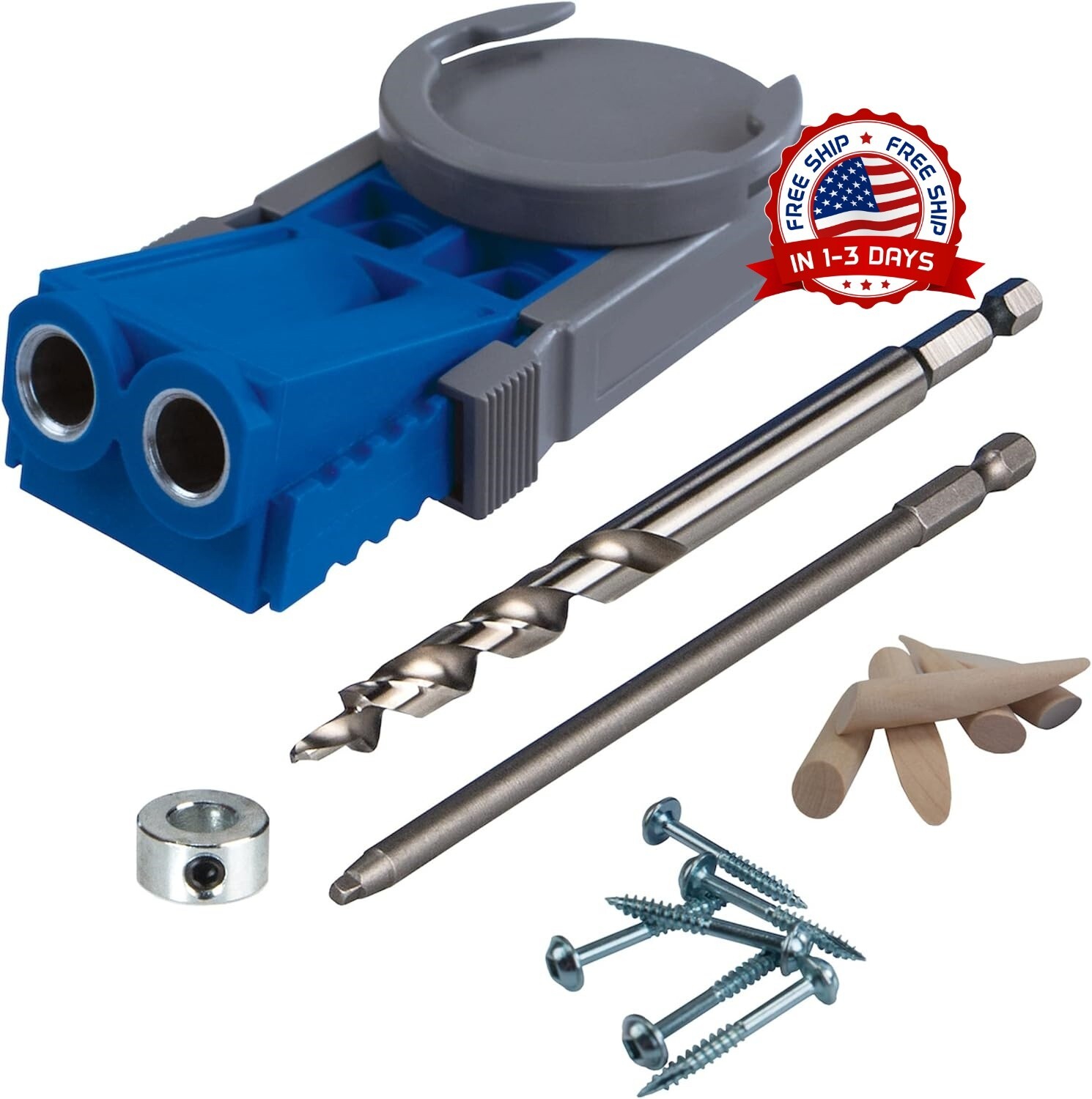Kit De Plantilla Para Orificios De Bolsillo Plantilla Para Tornillos De Bolsillo