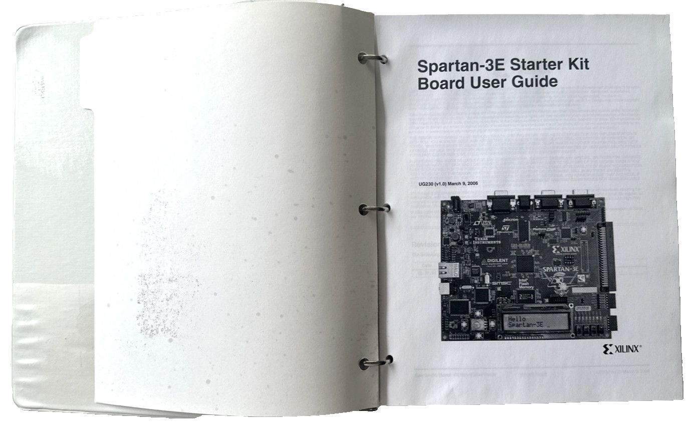 Xilinx Spartan-3E Starter Kit Board User Guide UG230 (v1.0) 2006