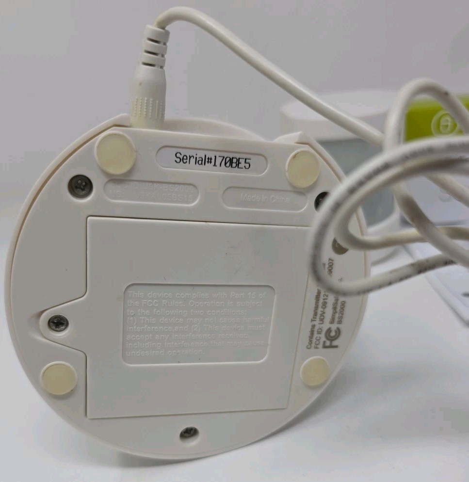 SimpliSafe Original System Base Station BS2000 - Base Unit + Adapter