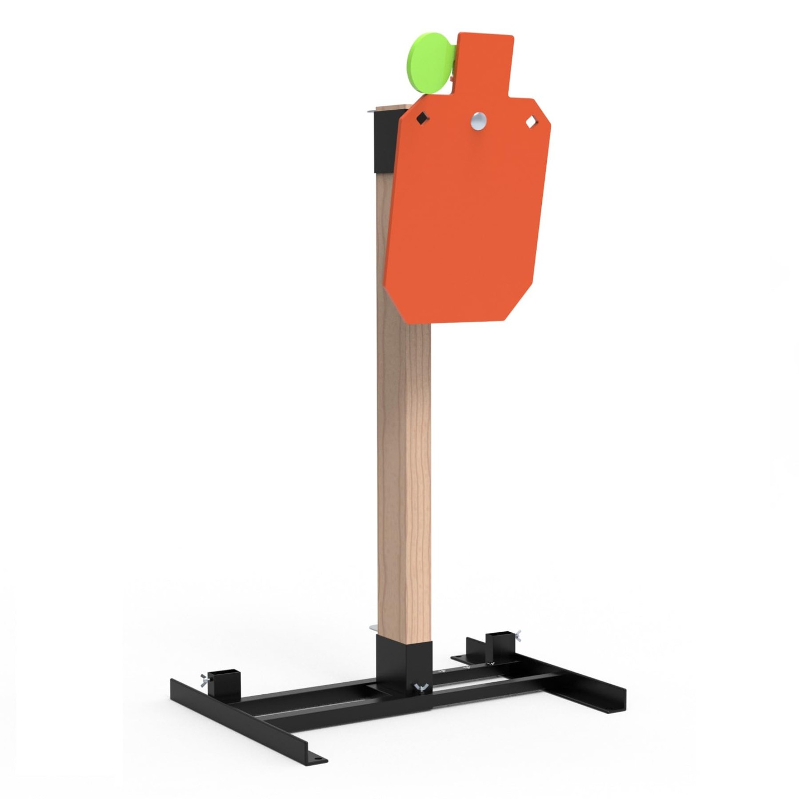 Target Stand System 12x20 inch AR500 Steel Hostage Red