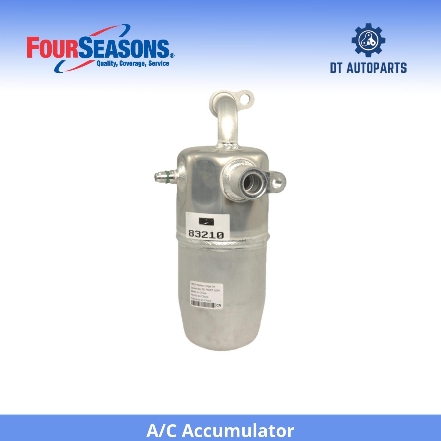 For 2001-2002 Chevrolet Suburban 2500 - A/C Accumulator Four Seasons